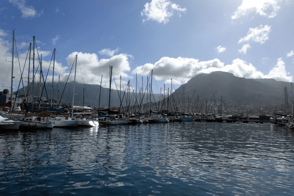 the coastal suburb of Hout Bay