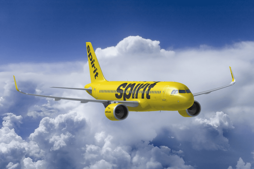 how many rows on Spirit Airlines