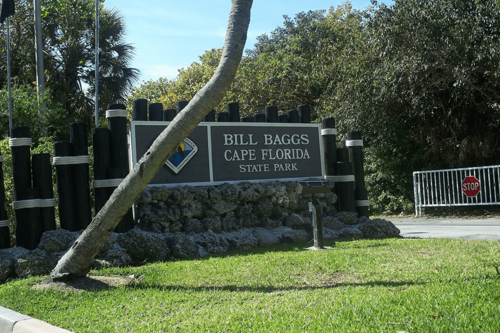 bill baggs cape florida state park entrance