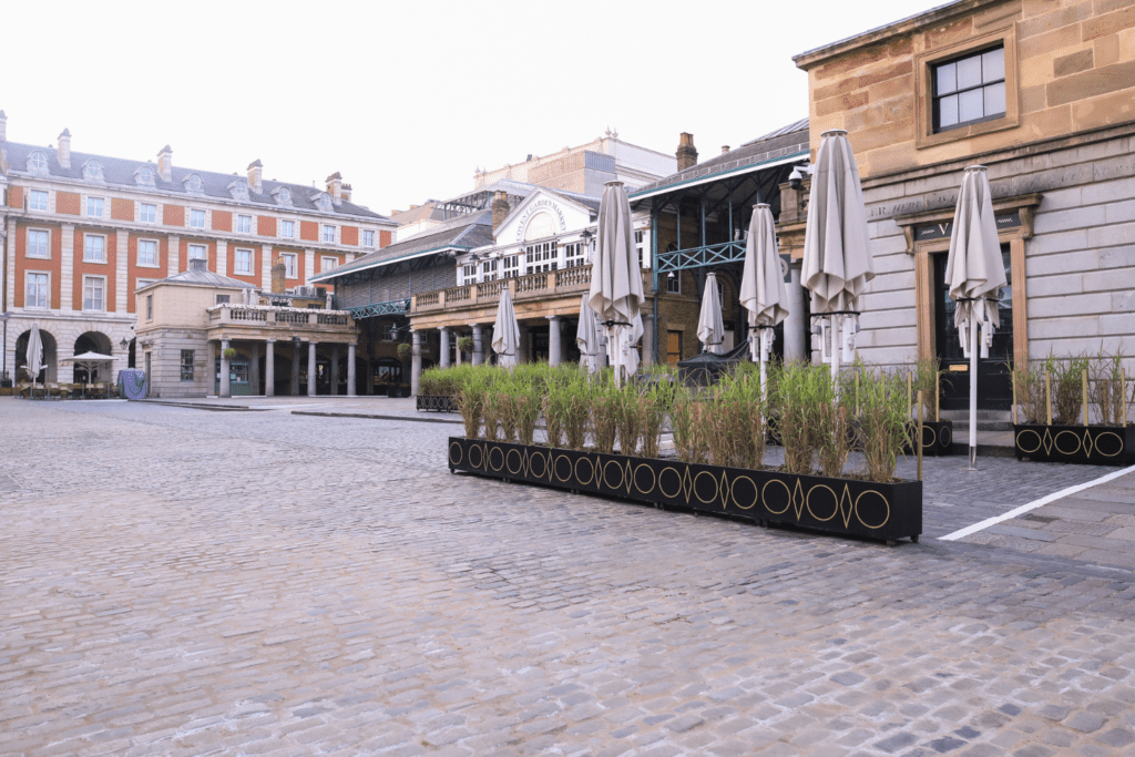 Covent Garden a site for London walking tours.