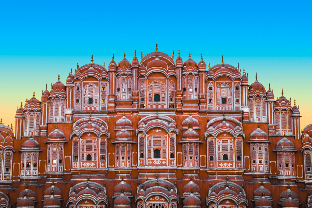 Hawa Mahal in Jaipur, best bachelor destinations in India.